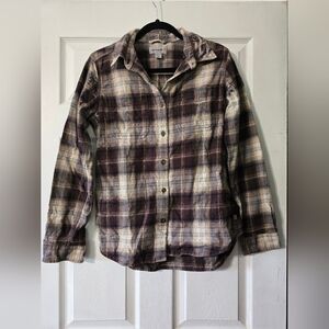 Carhartt Plaid Button-Up Flannel